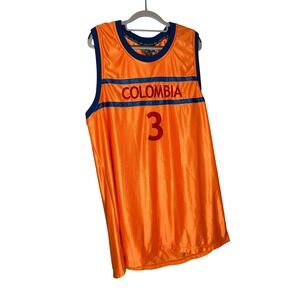 Steve & Barry's Colombia International Basketball orange Jersey #3
